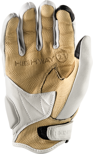 HIGHWAY 21 WOMEN'S VIXEN GLOVES CREAM/TAN XL