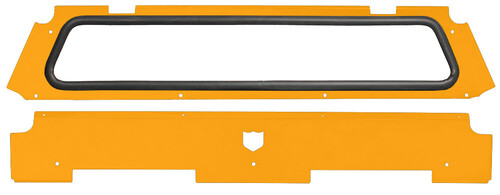 REAR WINDSHIELD ORANGE