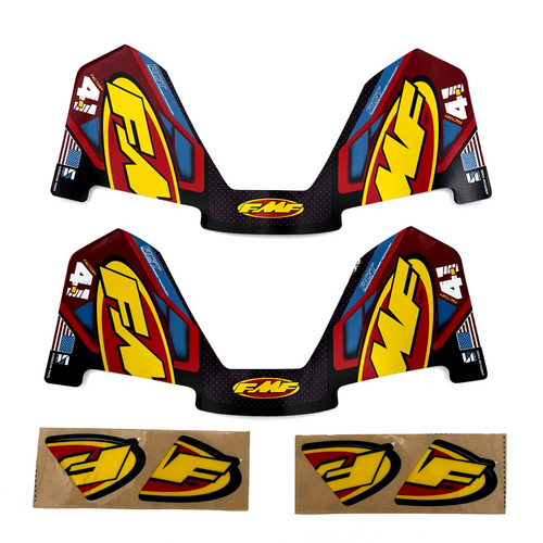 FMF 4 Stroke Muffler Decals