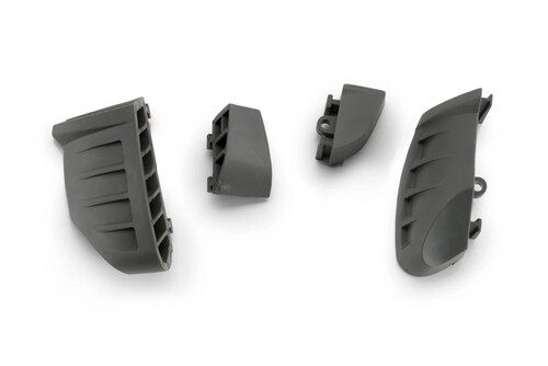 PUIG RUBBER END REPLACEMENT FRAME SLIDER PRO 2.0 PR GREY