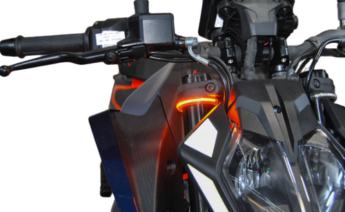 New Rage Cycles LED Front Turn Signals KTM 390 Duke 2024
