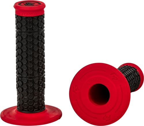 FIRE POWER PILOT MX STANDARD GRIPS RED