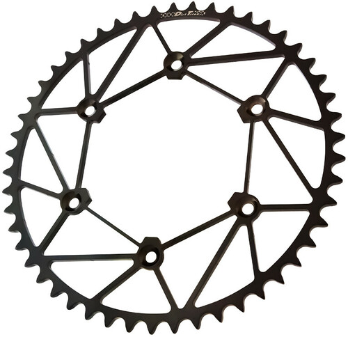 DIRT TRICKS REAR  SPROCKET  CHROMOLY 48T-428 BLACK K/G/H