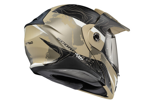 SCORPION EXO EXO-AT960 Modular Helmet Topographic