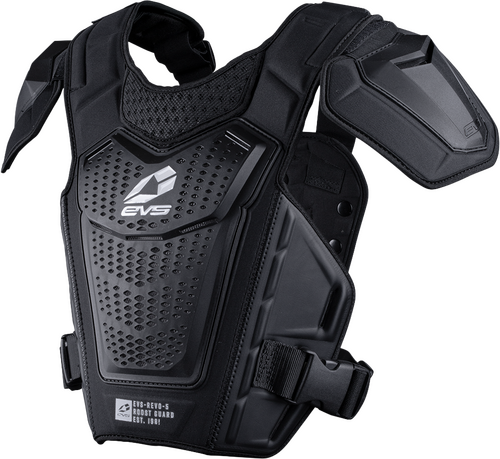 EVS REVO 5 ROOST DEFELCTOR BLACK/WHITE SM/MD