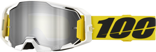 100% ARMATIC GOGGLE VALERA SILVER MIRROR LENS