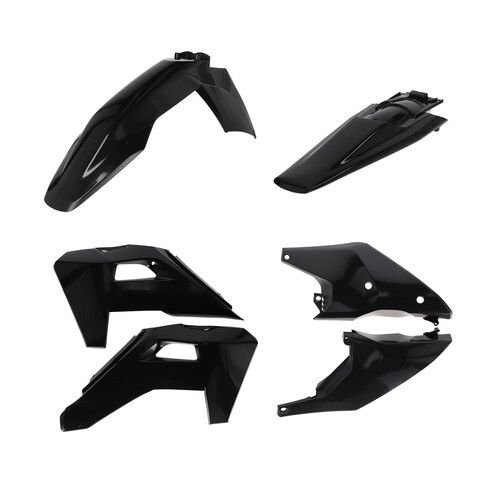 ACERBIS PLASTIC KIT HUS BLACK