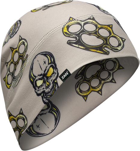 SPORTFLEX UPF50+ LINER/BEANIE GREIGE SPIKED BRASS KNUCKLS