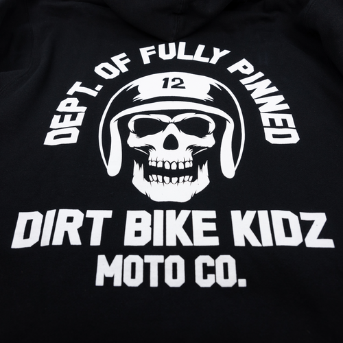 DBK FULLY PINNED HOODIE BLACK 2X
