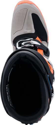 ALPINESTARS TECH 7 ENDURO BLK/WARM GRY/ORANGE FLUO 10