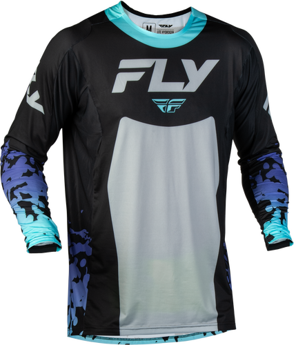 LITE FLAKE JERSEY BLACK/GREY/MULTI LG
