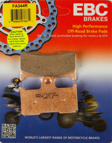 Long-Life Sintered "R" Brake Pads