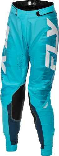 FLY RACING WOMEN'S LITE PANTS AQUA/NAVY/WHITE SZ 11/12