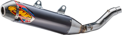 FMF Q4 Hex Spark Arrestor Slip-On Exhaust
