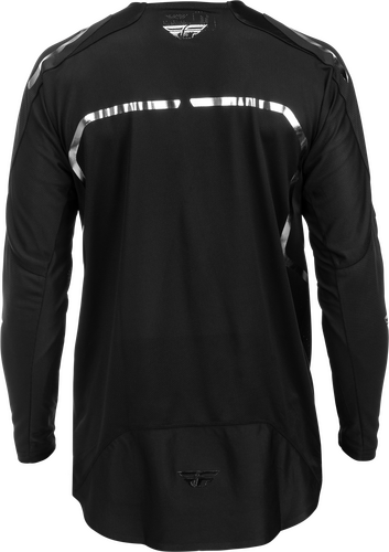 FLY RACING EVOLUTION  DST SE SPARK JERSEY BLACK/SILVER MD