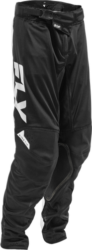 YOUTH KINETIC MESH PANTS BLACK/WHITE SZ 22