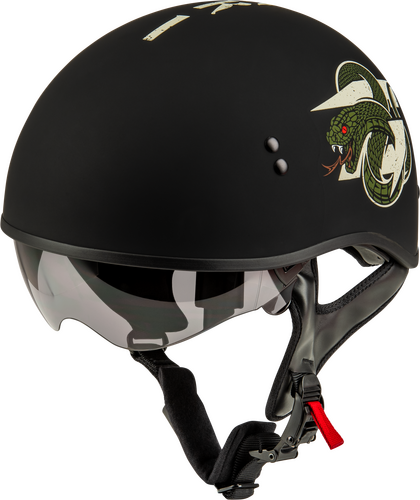 GMAX HH-65 DRK1 Half Helmets