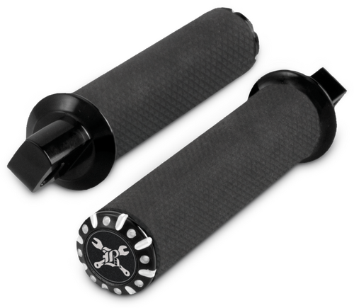 Burly Brand Hawk Billet Footpeg Set For Harley