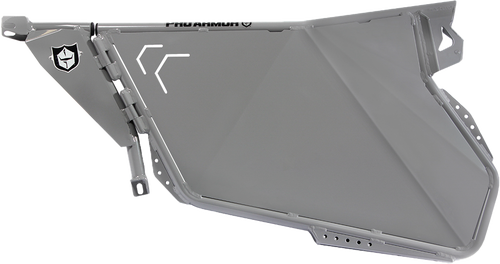 TRADITIONAL DOOR TITANIUM METALLIC POL