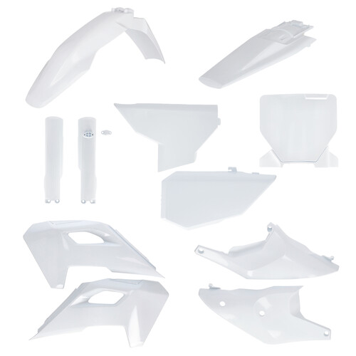 ACERBIS PLASTIC KIT- FULL HUS WHITE