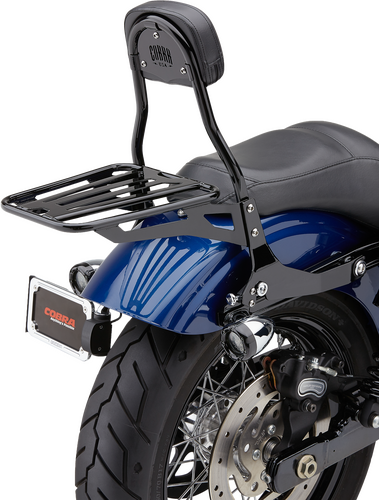 DETACHABLE BACKREST ROUND BLACK DYNA 06-17