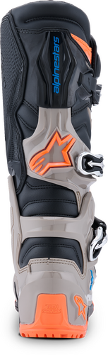 ALPINESTARS TECH 7 ENDURO BLK/WARM GRY/ORANGE FLUO 10