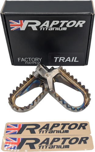 TITANIUM FOOT PEGS ADV PR YAM