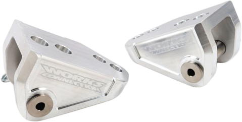 WORKS Offset Footpeg Mounts