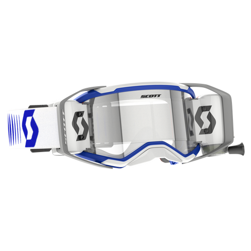 PROSPECT 2.0 WFS GOGGLE DOPPLER WHT/BU CLEAR WRK