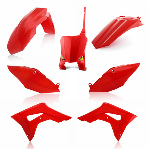 5 PIECE BODY KIT RED