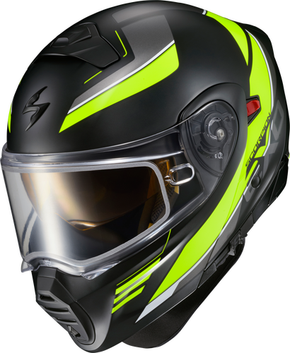 SCORPION EXO EXO-GT930 COLD WEATHER HELMET MODULUS HI-VIS XL (ELECTRIC)