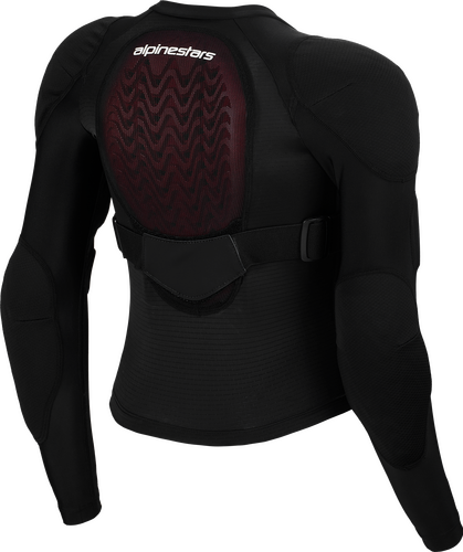 ALPINESTARS BIONIC PLASMA LT YTH PROTC JKT BLACK/WHITE XL