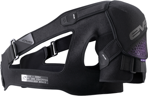 EVS SB04 PRO SHOULDER BRACE W/ REZRO BLACK LG