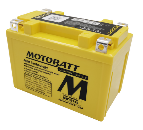 BATTERY MBTZ14S SEALED FACTORY ACTIVATED