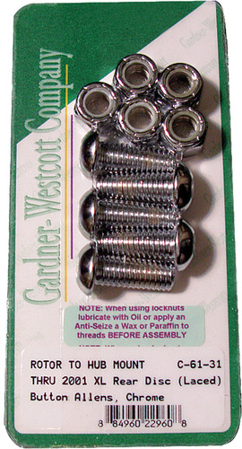GARDNERWESTCOTT Brake Rotor Bolts