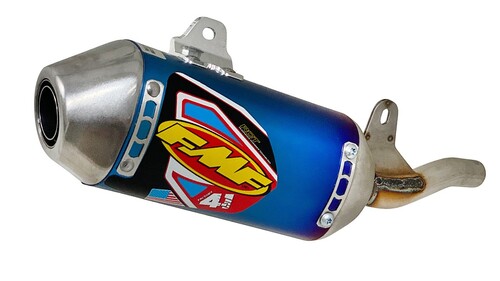 FMF Mini Factory 4.1 RCT Anodized Titanium Silencer with Stainless Steel End Cap