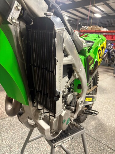 FIRE POWER RADIATOR LEFT KAW