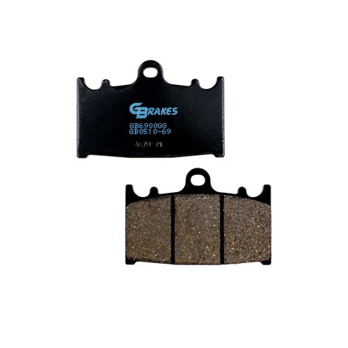 GBrakes BRAKE PADS SEMI METALLIC