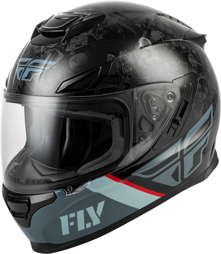 SENTINEL MECH HELMET BLACK/GREY/RED SM