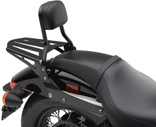 SISSY BAR LUGGAGE RACK FORMED BLACK