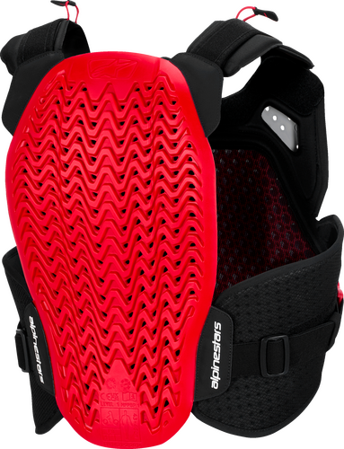 ALPINESTARS A-4 PLASMA CHEST PROTECTOR BLK/RED/WHT XL/2X