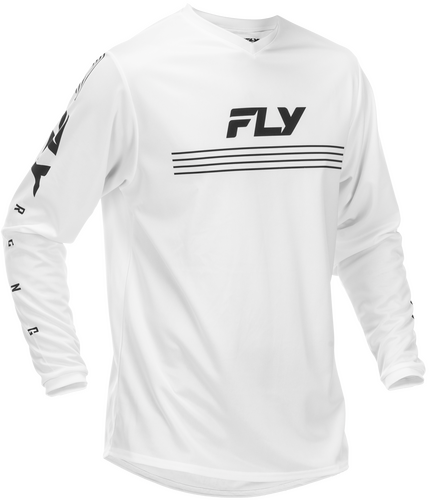 FLY RACING UNIVERSAL JERSEY WHITE/BLACK XL