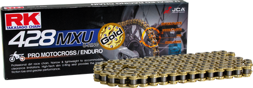 GB428MXU DRIVE CHAIN GOLD 428 X 130