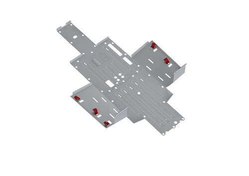RIVAL POWERSPORTS USA Alloy Skid Plates