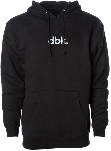 DBK BASICS HOODIE BLACK LG