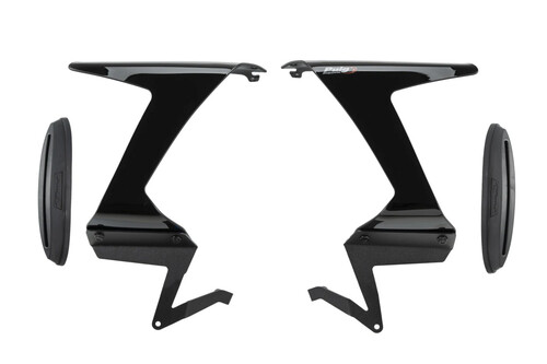 PUIG RACE SIDE SPOILERS BLACK KAW