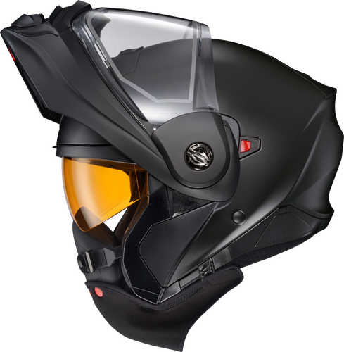 SCORPION EXO EXO-GT930 COLD WEATHER HELMET MATTE BLACK XS (ELECTRIC)