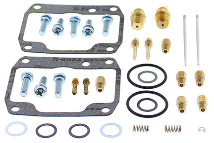 All Balls Snowmobile Carburetor Rebuild Kit For 2005-2018 Yamaha Nytro/Rage/RS Vector/Venture/Viking 1000 26-10008