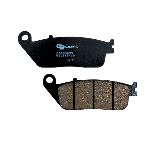 GBrakes BRAKE PADS SEMI METALLIC