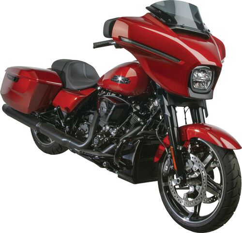 NATIONAL CYCLE VSTREAM 9 11/16" DARK SMOKE FLT 23  CVO 24-25
